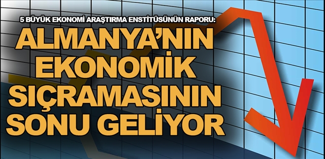 ´Almanya´nın ekonomik sıçramasının sonu geliyor´