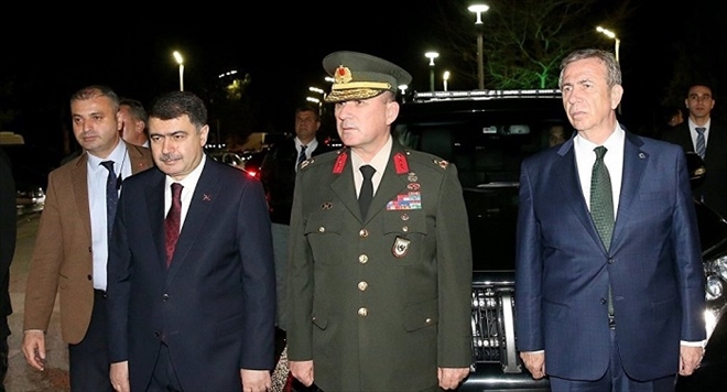 Mansur Yavaş, Erdoğan´ı karşıladı