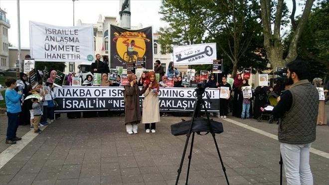 İstanbul´da Nekbe Eylemi: Nekbe´nin Yıldönümünde Geri Dönüş Mücadelesini Yükseltelim!