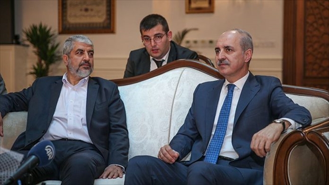 Kurtulmuş, Halid Meşal´i kabul etti..
