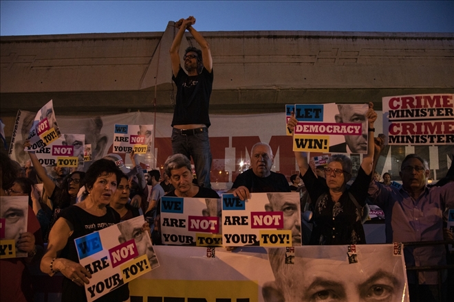 Tel Aviv´de Eurovision protestosu