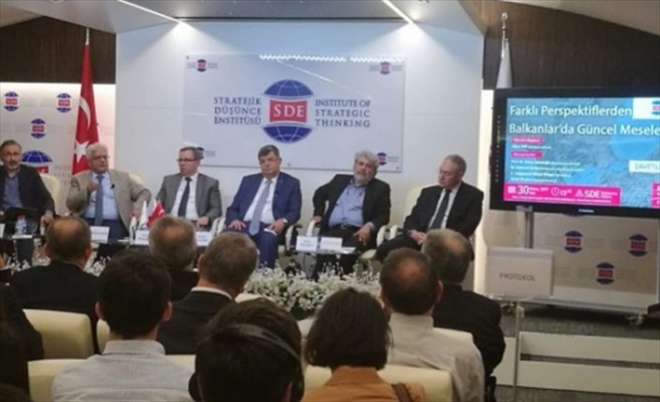 Balkanların stratejik özelliği SDE ev sahipliğinde ele alındı