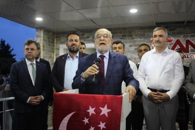 Karamollaoğlu: Niye çözümü konuşamıyoruz, iftiraları sıralıyoruz