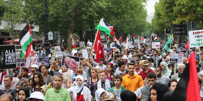 Berlin´de Kudüs Günü Yürüyüşü