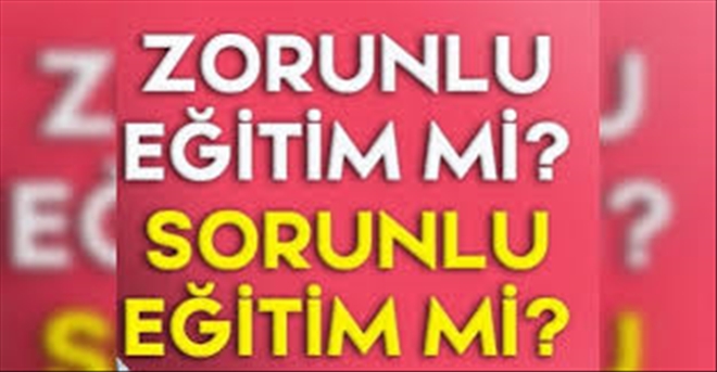 Zorunlu Eğitimin Sorunlu Eğitime dönüşümü?