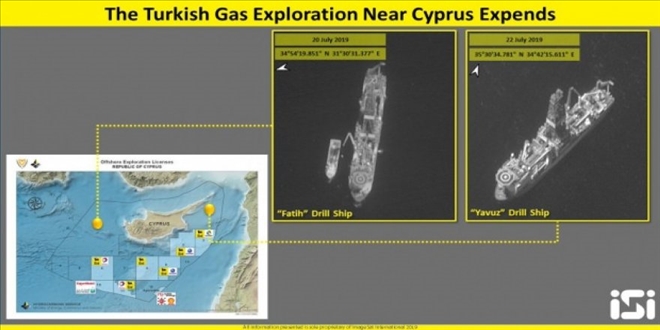 İsrail Bu Defa da Akdeniz´deki Türkiye´ye Ait Gemilerin Uydu Görüntülerini Yayınladı