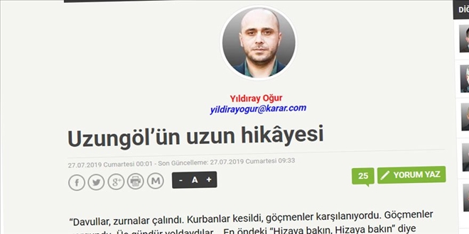 Uzungöl´ün Uzun Hikayesi