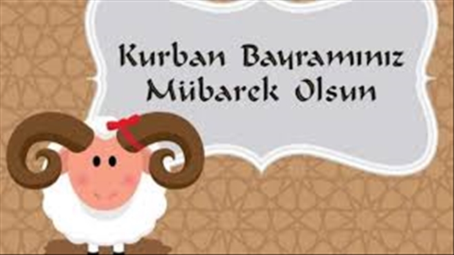 Kurban bayramınız mübarek olsun!