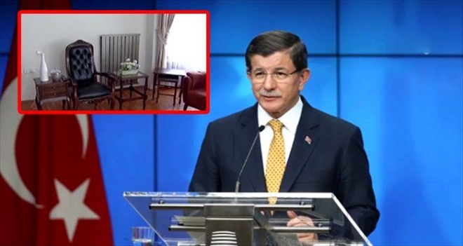 Davutoğlu´nun yeni parti binası görüntülendi!