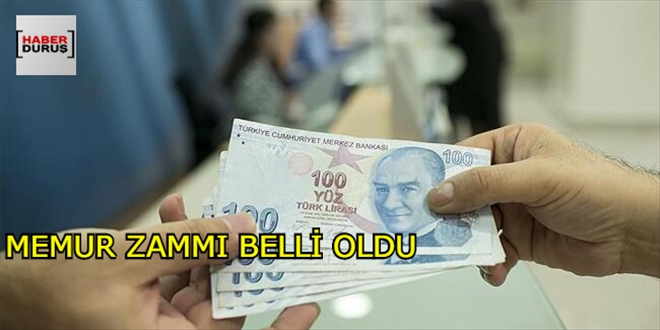 MEMURLAR İÇİN YAPILAN ZAM BELLİ OLDU