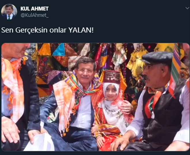 Davutoğlu´nun destekçilerinden Erdoğan ve Albayrak´a sert gönderme