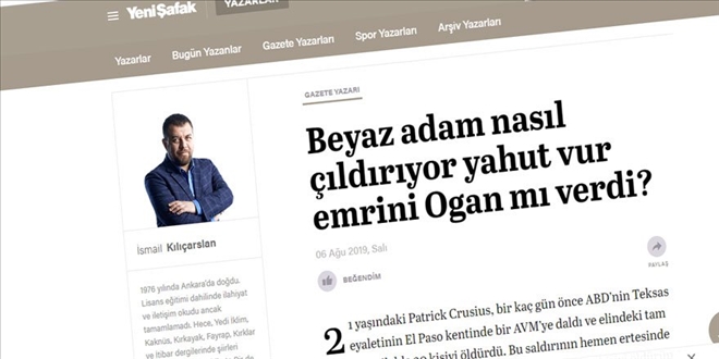 Beyaz Adam Nasıl Çıldırıyor Yahut Vur Emrini Ogan mı Verdi? 