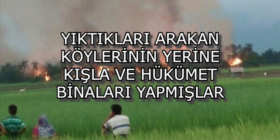 YIKTIKLARI ARAKAN KÖYLERİNİN YERİNE KIŞLA VE HÜKÜMET BİNALARI YAPMIŞLAR