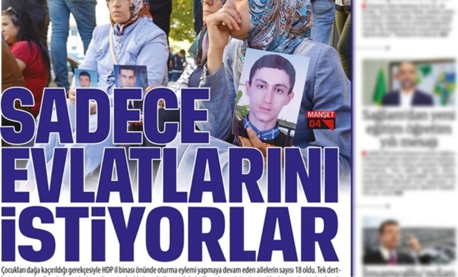 SADECE EVLATLARINI İSTİYORLAR