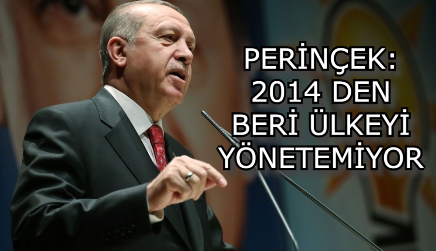 DOĞU PERİNÇEK: ERDOĞAN 2014 YILINDAN BERİ TÜRKİYEYİ YÖNETEMİYOR