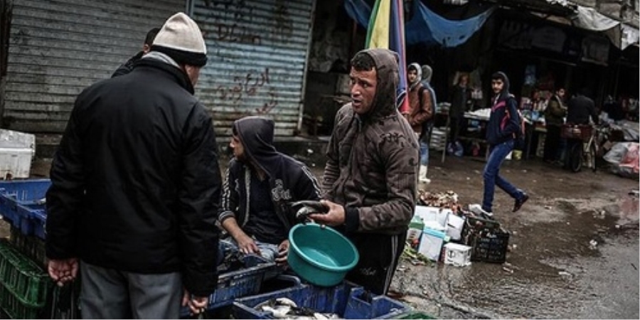 GAZZE HALKI YOKSULLUK SINIRININ ALTINDA YAŞIYOR