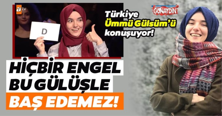 Kim Milyoner Olmak İster? yarışmasına Ümmü Gülsüm damga vurdu! Ümmü Gülsüm Genç 