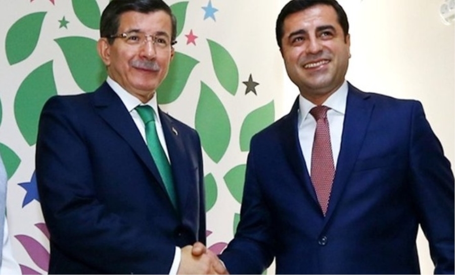 DAVUTOĞLU, DEMİRTAŞ’IN TAHLİYESİNİ İSTİYORMUŞ!