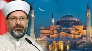 Erbaş: Ayasofya kiliseden camiye dönüştürülmedi