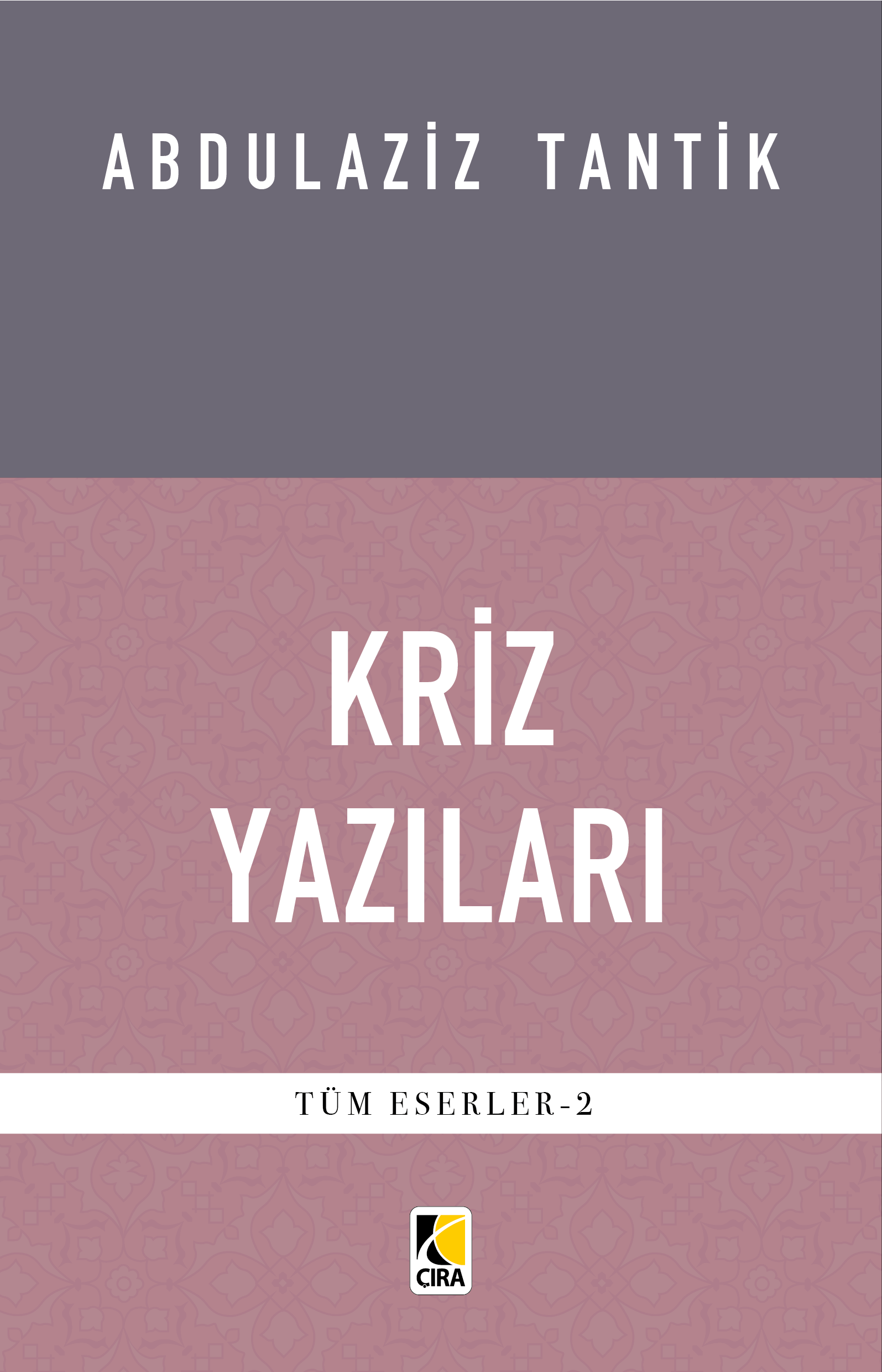 KRİZ YAZILARI ADLI ESER ÇIKTI!