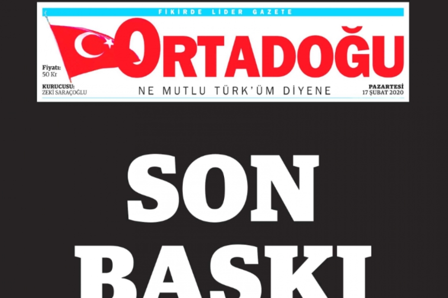 Bir gazete daha yayın hayatını bitirdi! 