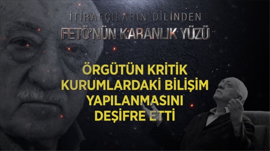 ÖRGÜTÜN KRİTİK KURUMLARDAKİ BİLİŞİM YAPILANMASINI DEŞİFRE ETTİ