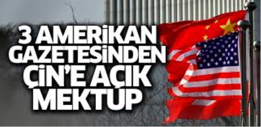 3 Amerikan gazetesinden Çin