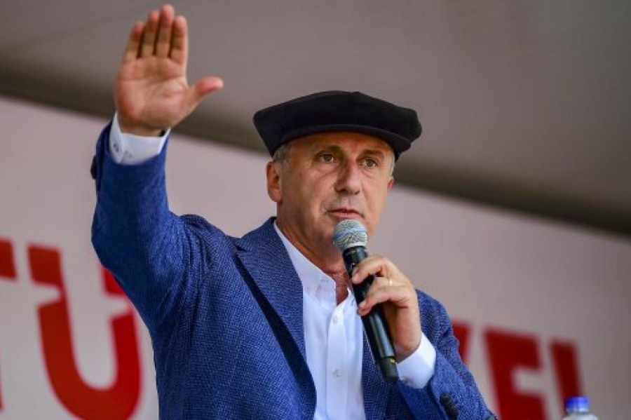 Gazeteci Saymaz, Muharrem İnce