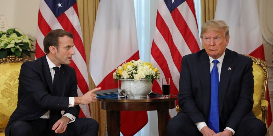 Trump ile Macron Türkiye ve Yunanistan krizini görüştü