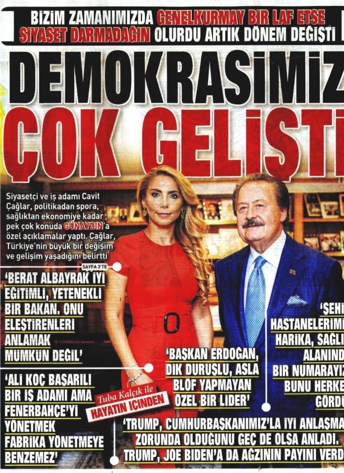HABER ANALİZ: Günaydın Cavit Çağlar!