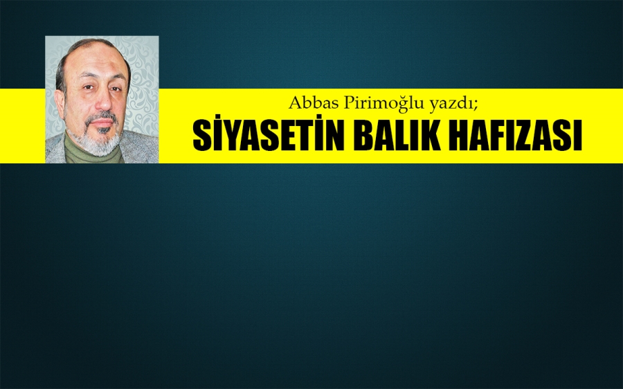 Siyasetin balık hafızası