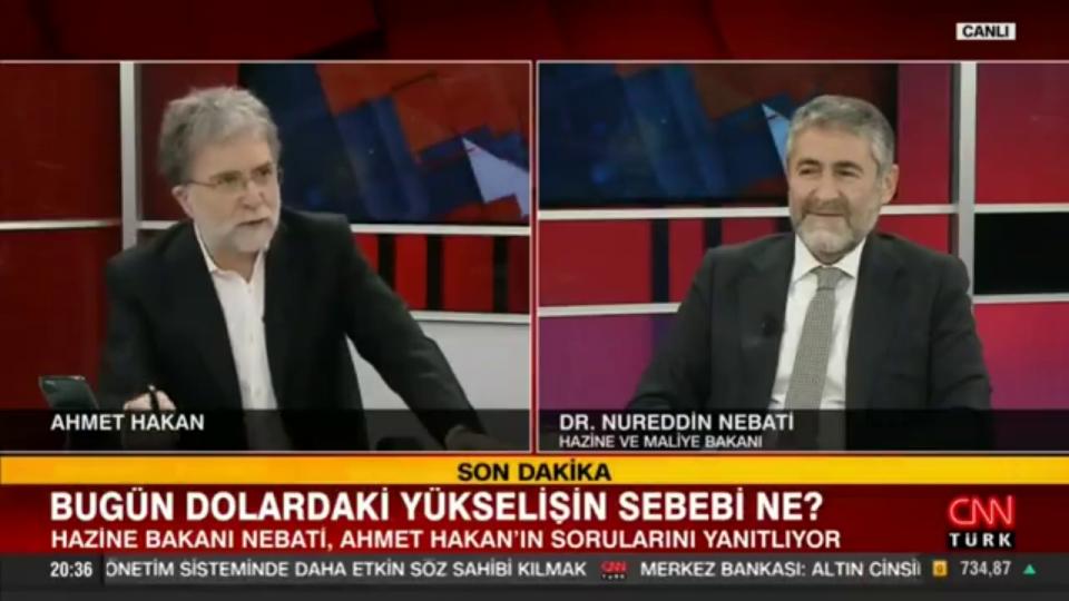 Nureddin Nebati: Doların yükselmesi kötü değil