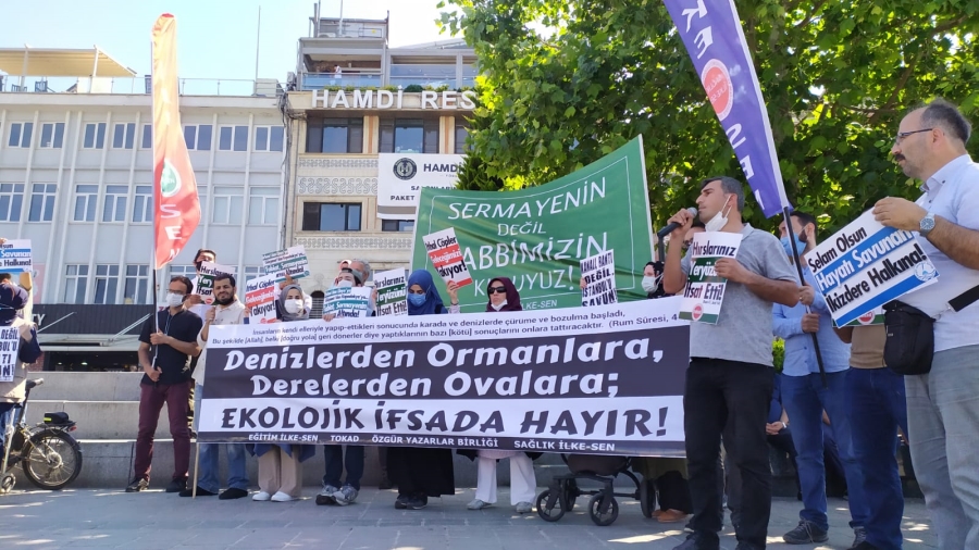 İkizdere’den Marmara’ya,  Deniz ve Ormanlardan Kanal İstanbul’a     EKOLOJİK İFSADA HAYIR!