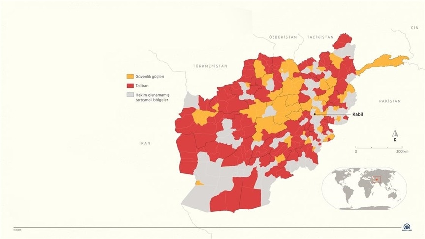 Taliban’ın yayılması hız kazandı..