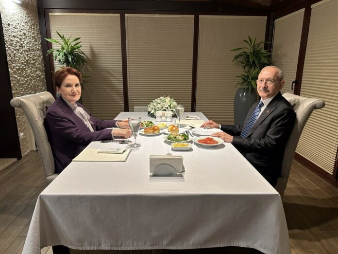 Kılıçdaroğlu ile Akşener, Ahlatlıbel’de buluştu; görüşme iki buçuk saat sürdü