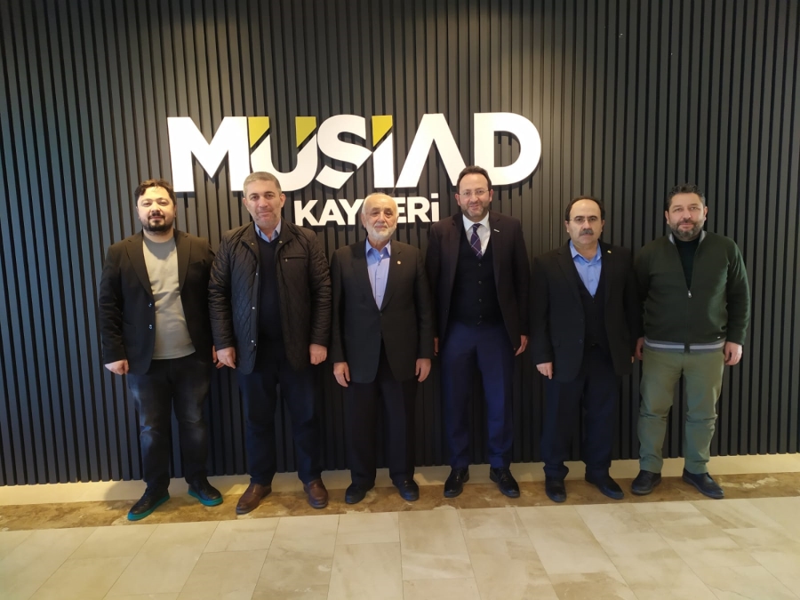 KAYSERİ GÖNÜLLÜ KURULUŞLARINDAN MÜSİAD’A ZİYARET