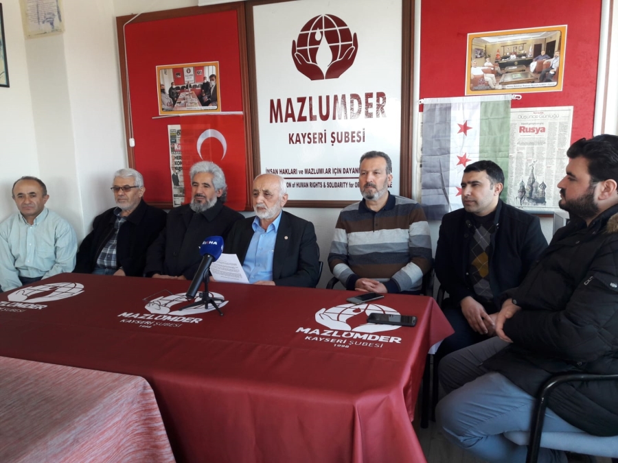  MAZLUMDER KAYSERİ: KATLİAMIN ÜZERİNDEN 11 YIL GEÇTİ