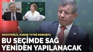 Bu seçimde sağ yeniden yapılanacak