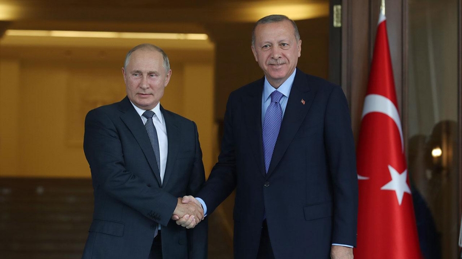 Erdoğan ile Putin görüştü