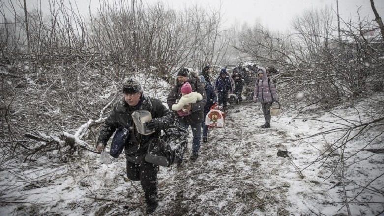 Savaş Ukrayna’daki Kürtleri de yerinden etti