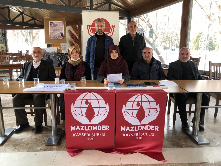 MAZLUMDER KAYSERİ: OLAY SORUŞTURULMALI, SORUMLULAR BULUNMALI