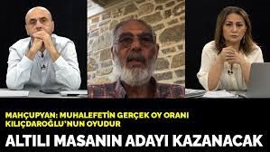 Etyen Mahçupyan: Altılı masanın adayı kazanacak