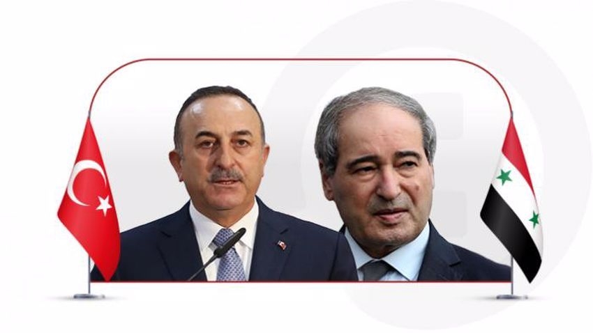 Suriyeli bakan ve Çavuşoğlu ayaküstü ne görüştü? İşte görüşmede konuşulanlar