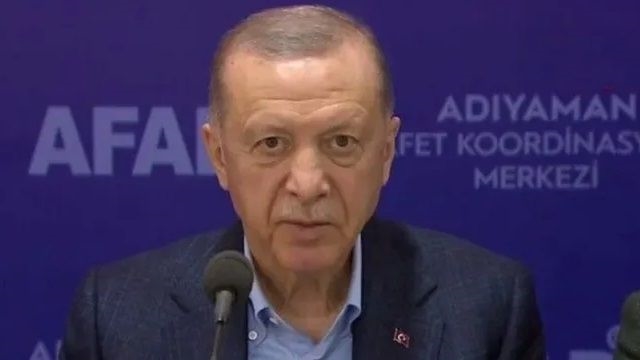 Erdoğan deprem bölgesi Adıyaman