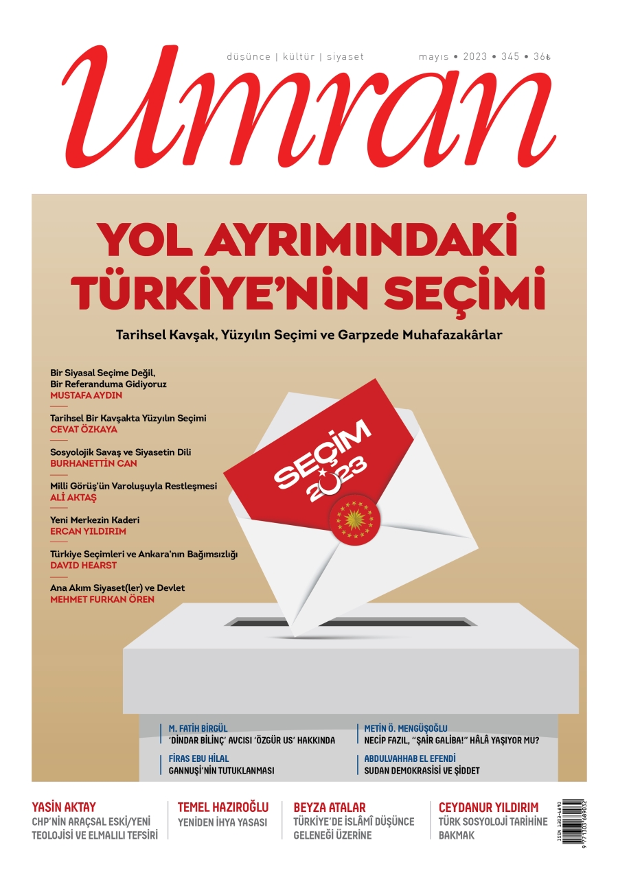 Umran Dergisi Mayıs 2023/345. Sayı Çıktı...