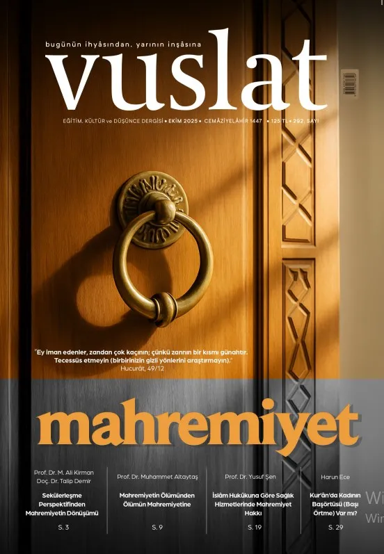 VUSLAT DERGİSİ 2025 EKİM SAYISI ÇIKTI!
