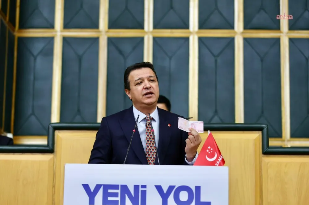 Saadet Partisi Genel Başkanı Arıkan: Türkiye’nin en büyük banknotu 200 TL, sadece 268 gram kıyma ediyor