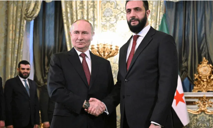 2015’den 2024’e kadar Suriye’de karşı cephelerdeydiler: Şara, Kremlin’de Putin’le görüştü
