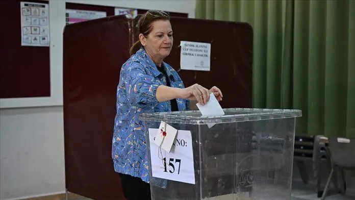KKTC cumhurbaşkanı seçimi için sandık başında