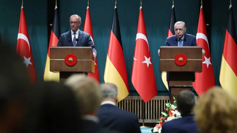 Erdoğan ve Alman Başbakan Merz